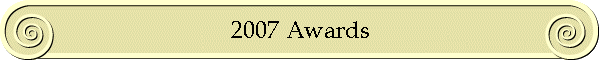 2007 Awards