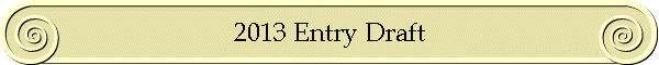 2013 Entry Draft