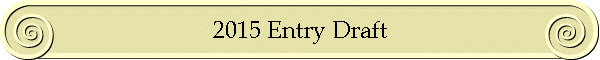 2015 Entry Draft