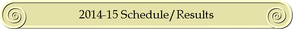 2014-15 Schedule/Results