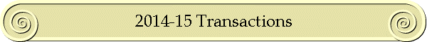 2014-15 Transactions