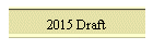 2015 Draft